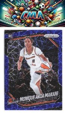 2025 Panini Prizm WNBA #98 Monique Akoa Makani Blue Velocity Prizms