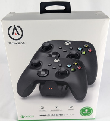 PowerA Dual Charging Station for Xbox Controllers   Complete Set