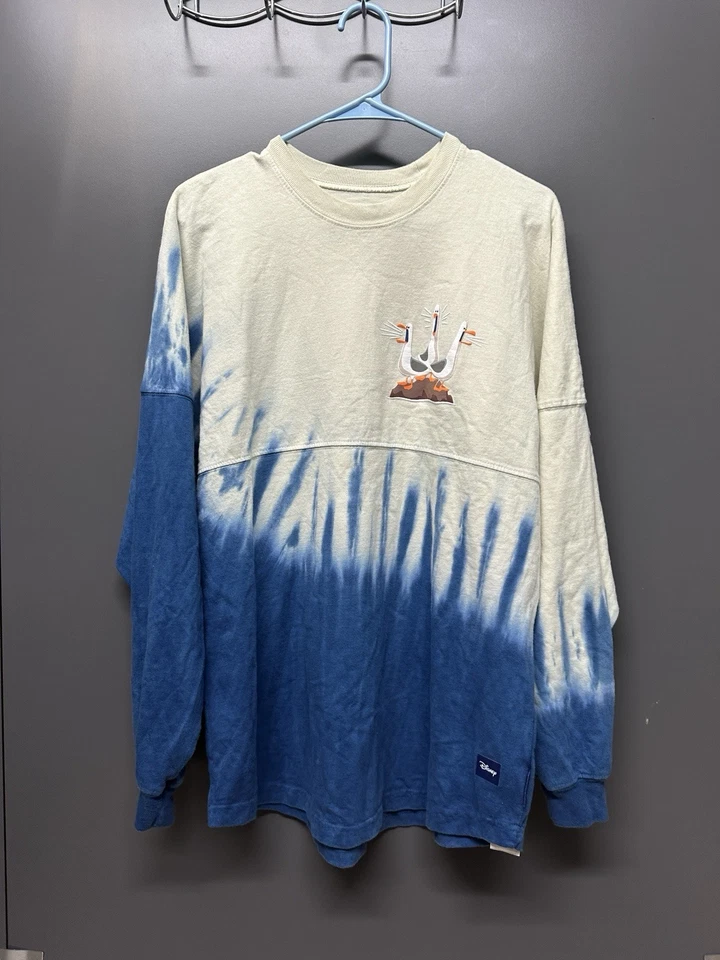 Camiseta Disney Parks Finding Nemo Blue Tie Dye Spirit Adulto P - Imagem 2 de 4