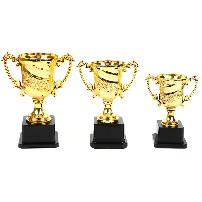1PCS Gold Awards Trophy Children School Party Award Supplies