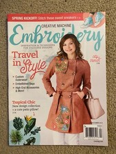 NEW Magazine: Creative Machine Embroidery: Spring/Summer 2019