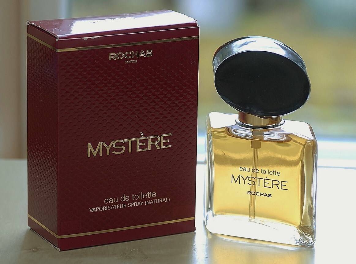 Vintage * MYSTERE by ROCHAS * spray EDT 50 ml 1.7 oz * RARE