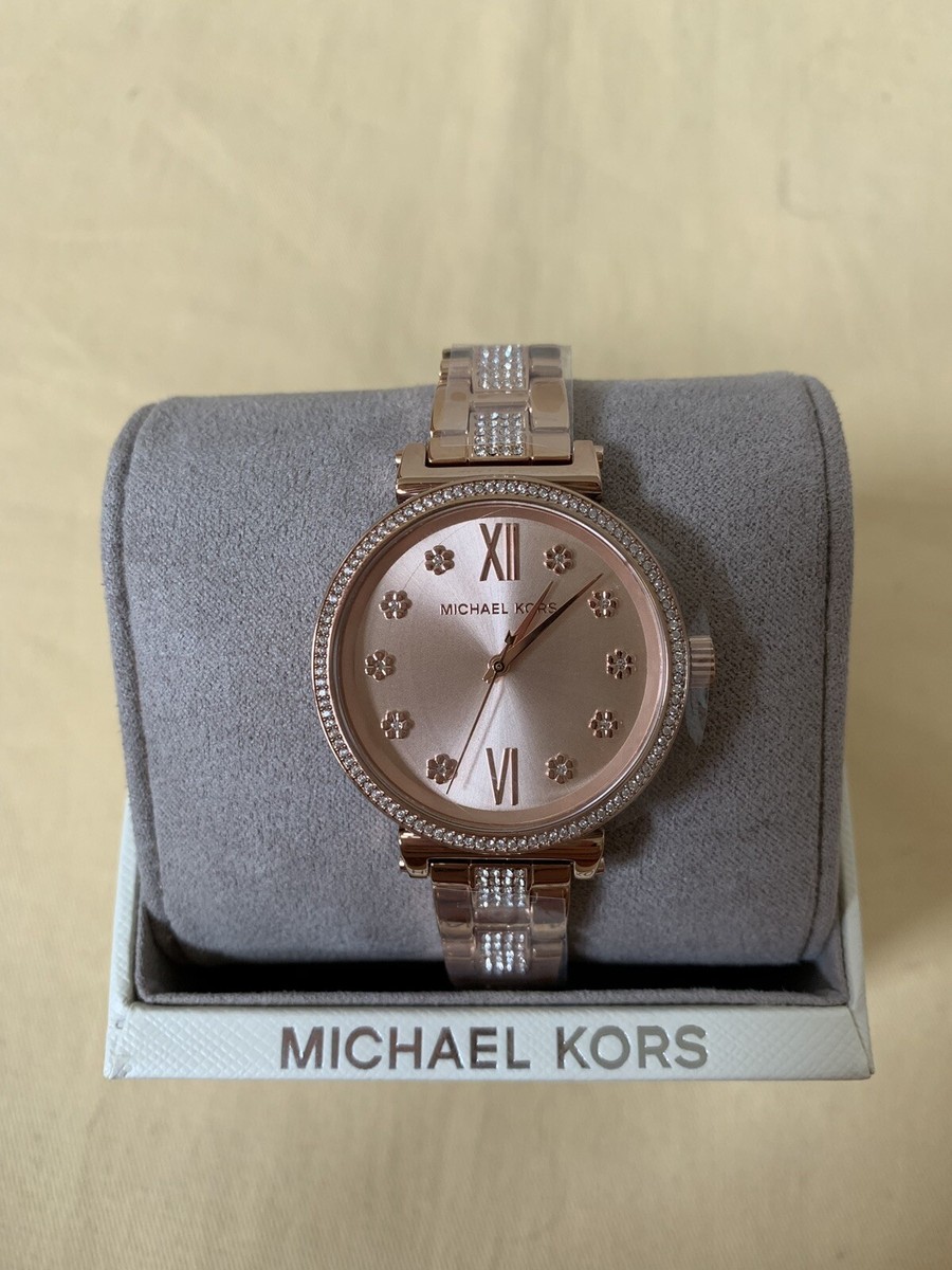 NWT  Michael Kors Women\'s Mini Sofie watch MK3882 Michael Kors Watch Sofie MK3882 | Watches Prime main image 3