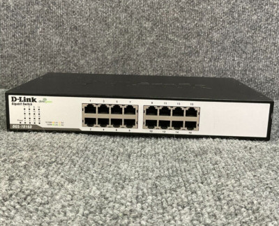 D-Link DGS-1016D 16-Port Gigabit Ethernet Switch Unmanaged Rackmount