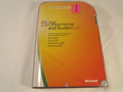 Microsoft OFFICE HOME & STUDENT 2007 Disc & Product Key [Y62] | eBay