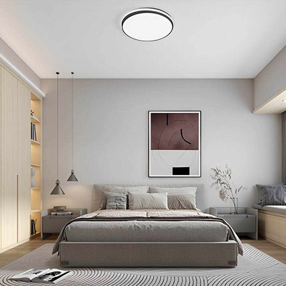 Fan Base Replacement 4.92 Inch LED Ceiling Fan Light Kit - 18W 3CCT ...