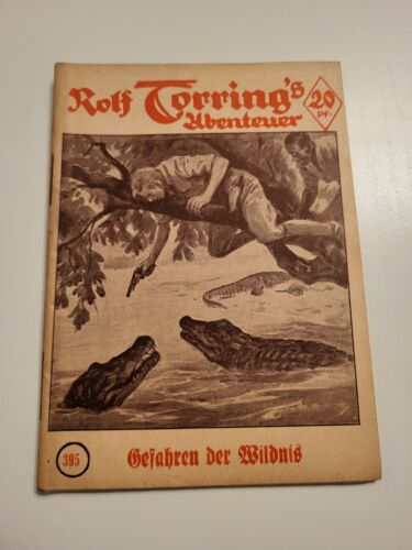 Volume 395 ORIGINALE Rolf Torring's Adventure anteguerra 1930-1939 20PF (Z1/1-2) - Foto 1 di 6