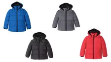 New Calvin Klein Jeans Big Boy's Puffer Jacket Size S, M, L, and XL MSRP $110
