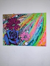 acrylic paintings on canvas handpainted