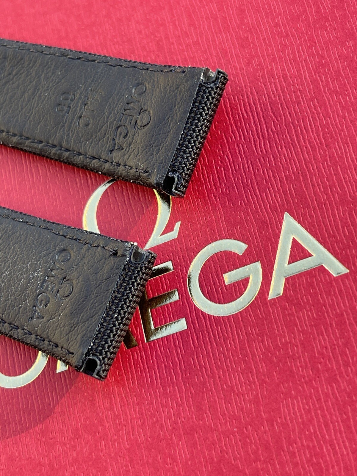 OMEGA Silver Snoopy 20mm Deployment Cordura Strap - CWZ003436 for 