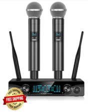 Microfonos Inalambricos Profesionales Professional Recargables Presentadores NEW