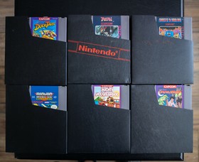 6 NES Games - Capcom Bundle Pack - DuckTales, Ghosts 'N Goblins, Etc. (Nintendo)