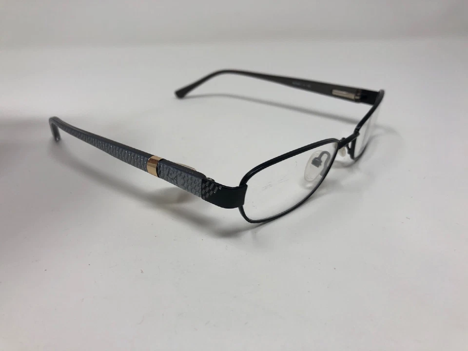 Elizabeth Arden EA1055-1 52-17-130 negro plata bisagra flexible borde completo EE29 Foto 4 de 4