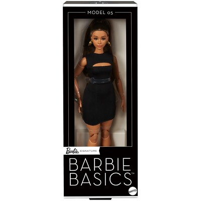 #ad Barbie Signature 2025 BARBIE BASICS Doll MODEL 05 Brunette Heide MTM #JBH73 GBP 39.99