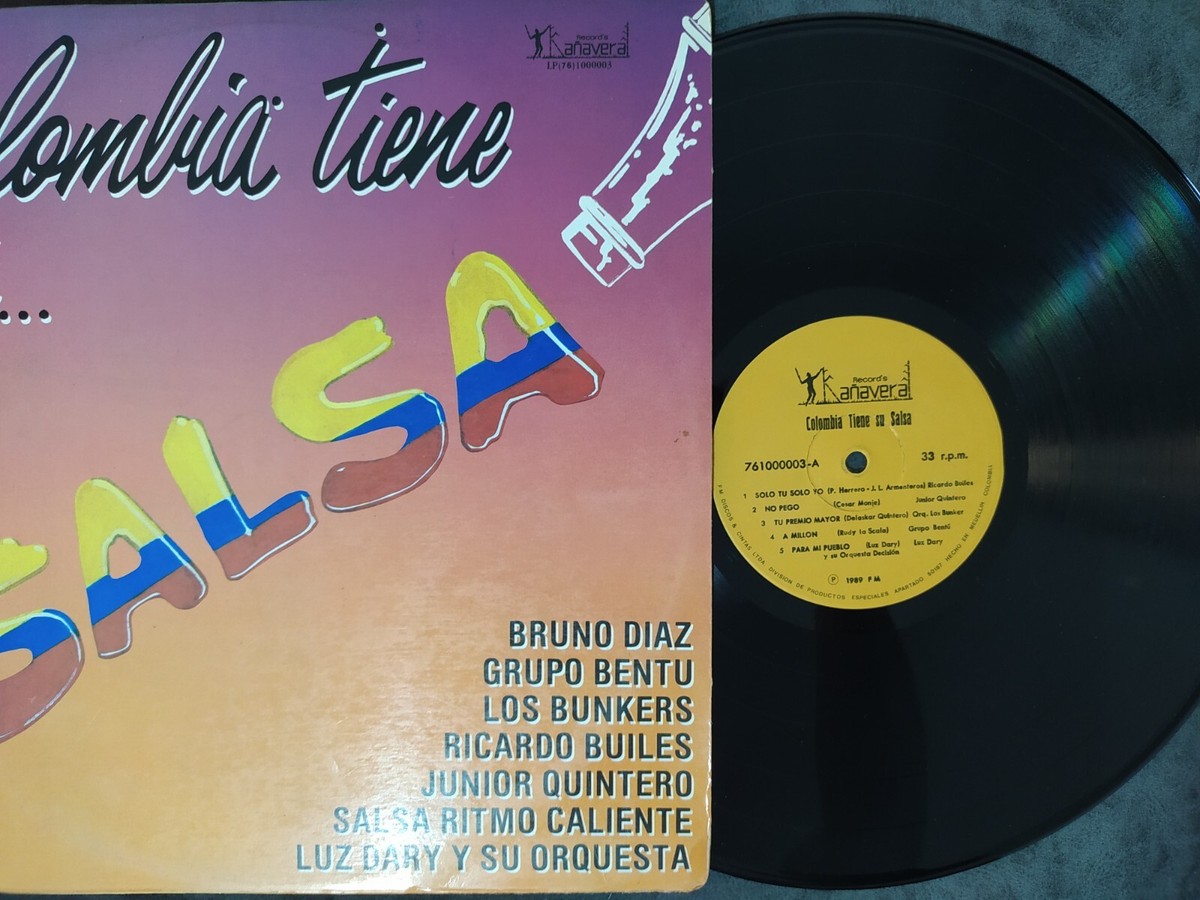 Colombia Tiene Su Salsa x 3 Lps , Salsa Rare Dura Éxito Colombia