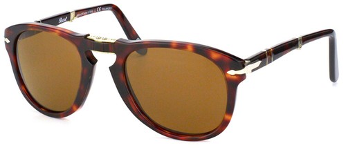 PERSOL Steve McQueen PO 714 24/57 HAVANA PIEGHEVOLE SUNGLASSES POLARIZED  BROWN 54mm | eBay
