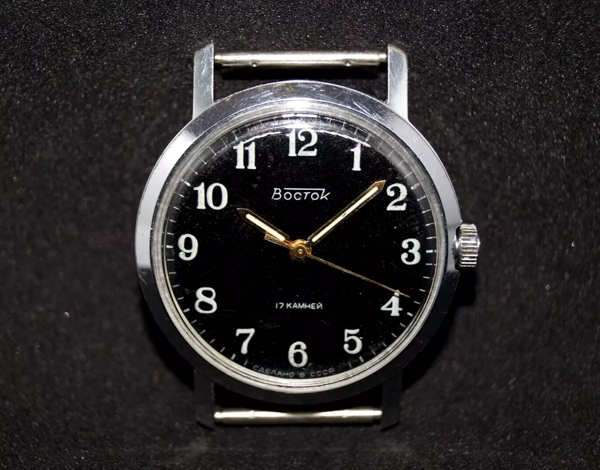 Soviet mechanical watch Vostok Serviced by a master watchmaker 1960 70s
