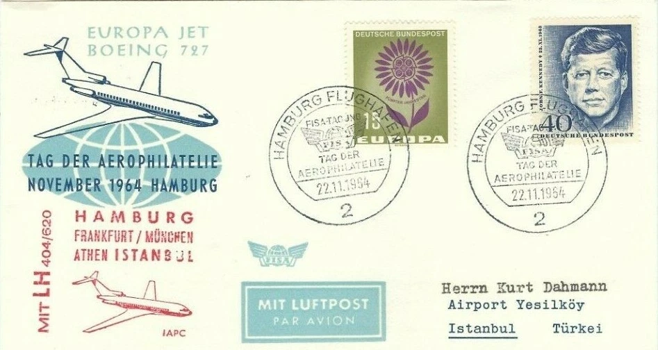 Decimal Used German Philatelic Covers
