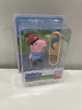 Peppa Pig Cruisin' George Figure with Skateboard New NIB