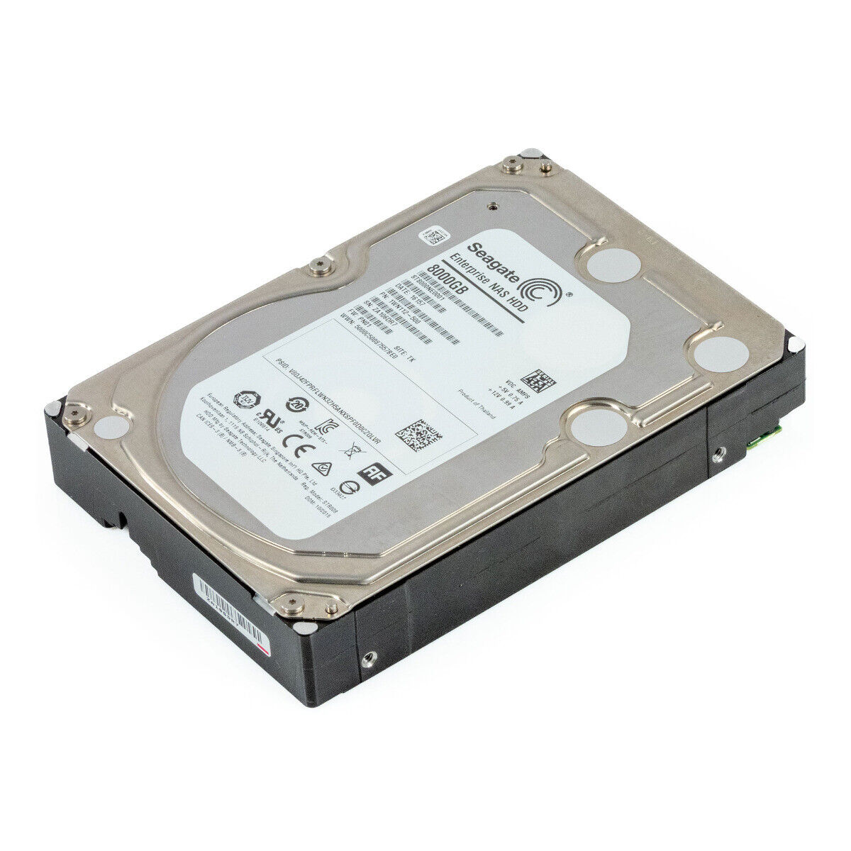 Hard Drive Seagate Enterprise NAS HDD ST8000NE0001 8TB 7.2K Hard Drive Seagate Enterprise NAS HDD ST8000NE0001 8TB 7.2K