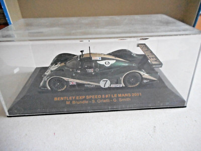 IXO LMM029 Bentley Exp Speed 8 #7 Le Mans 2001 Brundle/Ortelli/Smith 1:43 + box