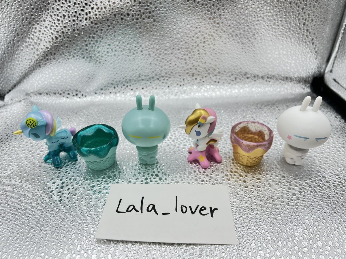 Set Of 2 Tokidoki x Tuzki Sweet Island Ice cream Chaser Rainbow