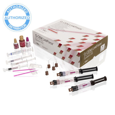 GC G-CEM LinkForce Dual Cure Adhesive Resin Cement System Kit 009541