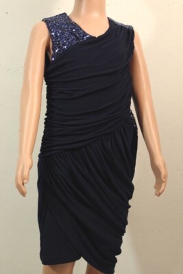 Elisa B. Girls Dress  Kids Style 4201Size14 Color Blue NWT  