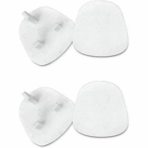 Cubiertas de enchufe protectores para bebés niños seguridad en el hogar protector de plástico eléctrico - Imagen 3 de 13