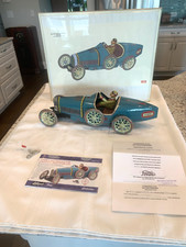 Paya Original Historic Toy Ref #970 Auto Bugatti 1930 Ltd, 3150/5000 Wind Up