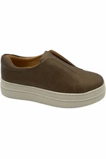 J/Slides by NYC Women's Noel Suede Bronze Brush