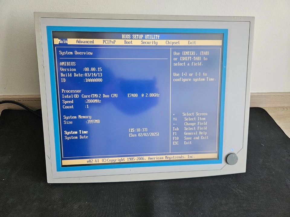 ADVANTECH COMPUTER IPPC-6192A-R1BE, INDUSTRAIL OPERATING PANEL PC - Bild 2 von 4