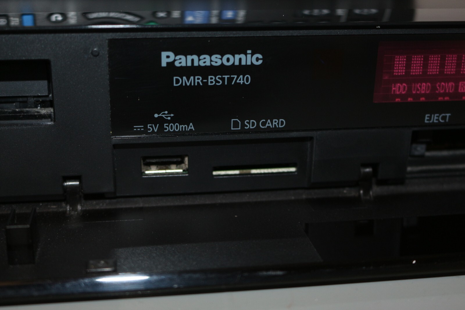 Panasonic DMR BCT 740 Bluray Disc Festplatten Recorder mit