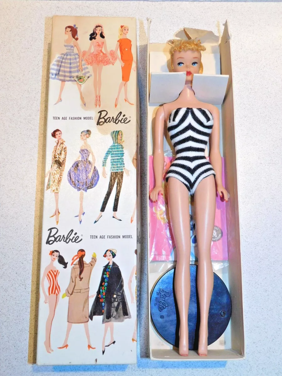 Vintage barbie box sales