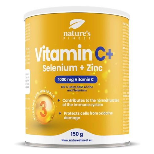 Nature’s Finest Vitamin C Powder 1000mg with Zinc & Selenium - Immune Support x6 - Picture 4 of 7