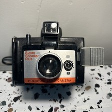 Vintage Polaroid Land Camera Super Shooter Plus Instant Camera. Black