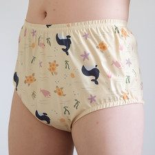 AB-140 PU   Kuschelweiche Schlupfhose mit 1 c...