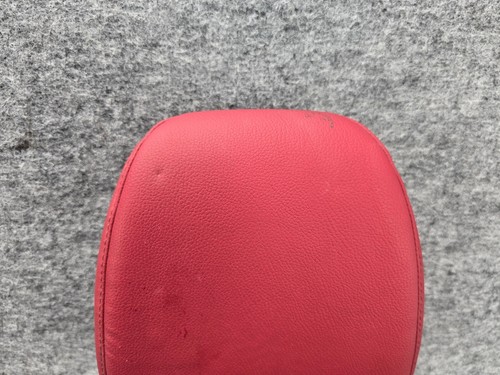 ACURA ILX A-SPEC 19-22 FRONT LEFT DRIVER SEAT HEADREST HEAD REST RED LEATHER OEM - Picture 4 of 9