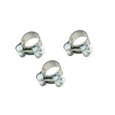 3x Abgasrohr - Schelle 26-28 W2 für Standheizung Autoterm Webasto Eberspächer