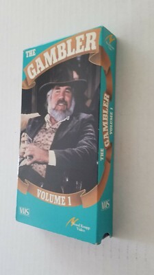 THE GAMBLER: Volume 1 VHS Kenny Rogers, Bruce Boxleitner, VG+ Rare