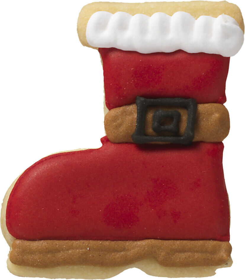 Ausstechform Stiefel 6cm Edelstahl Plätzchenform Ausstecher Nikolaus Weihnachten