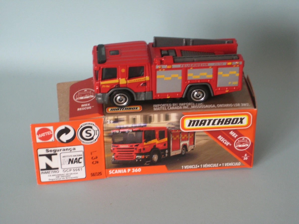 Matchbox scania fire engine hotsell