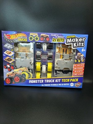 Hot Wheels x2 Moster Trucks. Hot Wheels selber machen. maker kit.