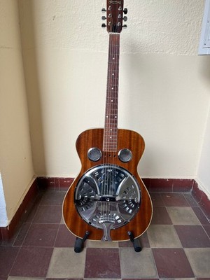 Suzuki Resonator Gitarre, Japan 70er Jahre mit Pickup SCHON VERKAUFT!