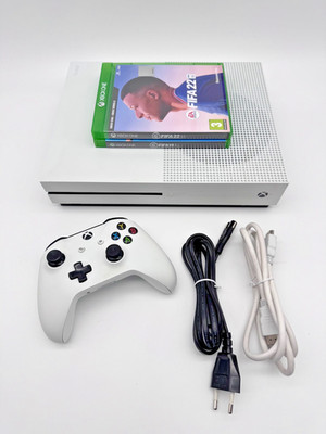 Xbox One S Microsoft 500GB Disc Edition Zubehörpaket Controller Spiele