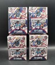 Lot of (4) 2025 Panini Rookies & Stars NFL Blaster Box 1 Auto or Mem Sealed NEW!