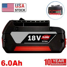For Bosch Professional GBA 18V 6000mAh Lithium-Ion Battery BAT609 BAT620 BAT610
