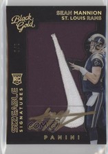 2015 Panini Black Gold Nike Swoosh 2/2 Sean Mannion #SSR-SM Auto 10ea