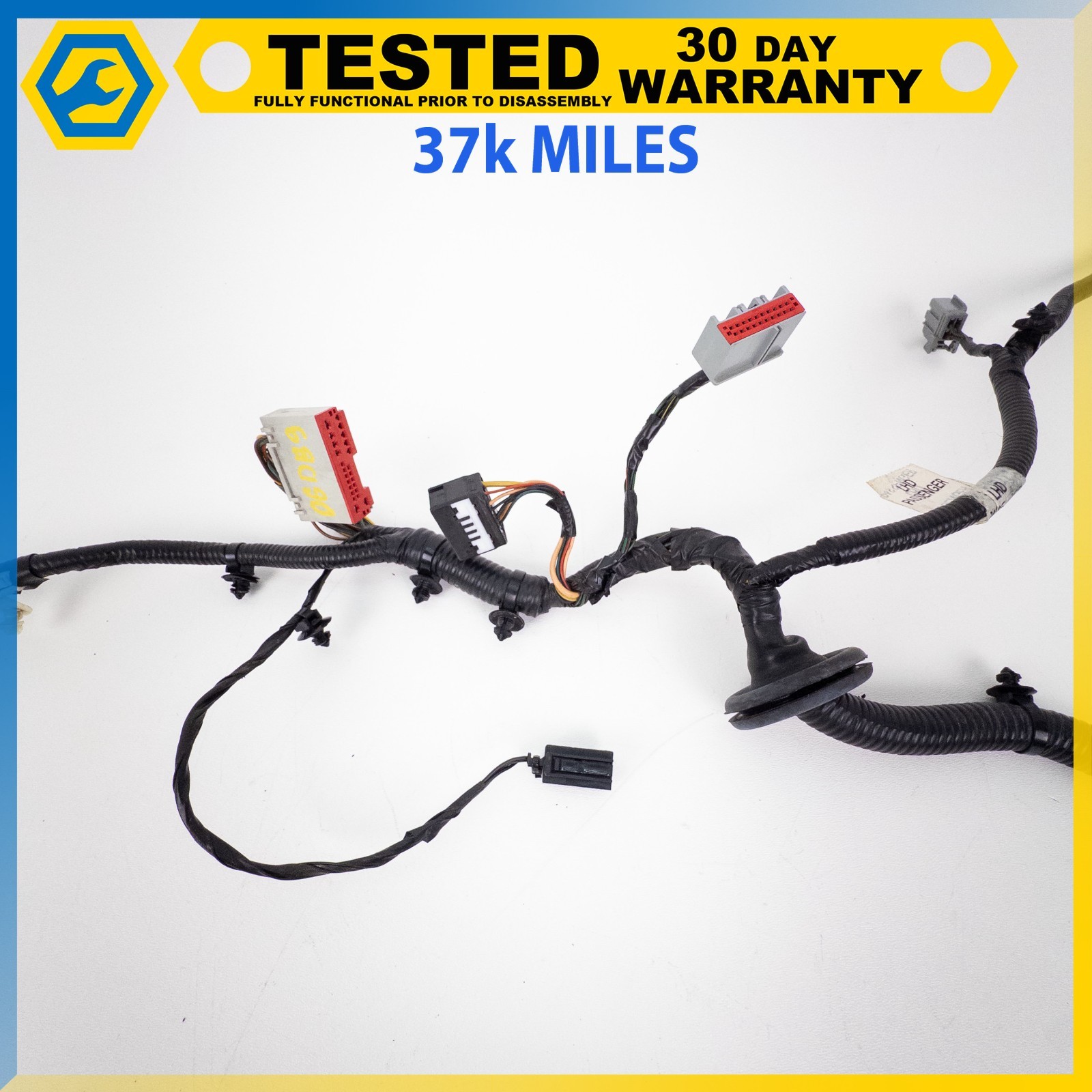 05-12 ASTON MARTIN DB9 FRONT RIGHT PASSENGER SIDE DOOR WIRE HARNESS OEM