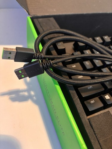 Razer Huntsman Elite Gaming Tastatur + Firefly MOUSE PAD Bundle kabelgebunden Computer! - Bild 16 von 18